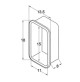 Cases side flush-mounting small - NI2415 - Cansb